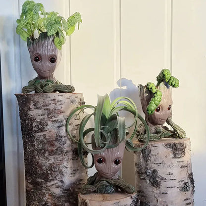 Groot Tree Man Planter Pot Statue For Home Decor