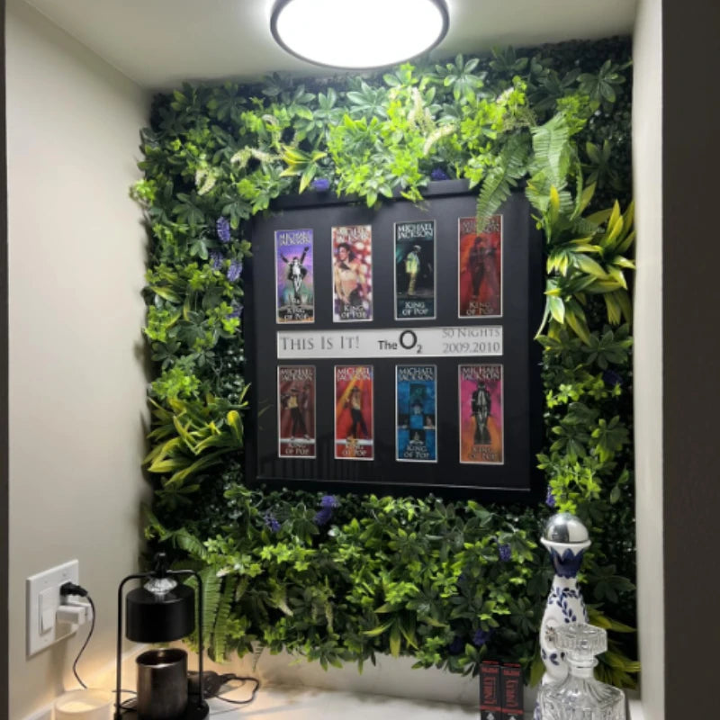 Artificial Boxwood Grass Wall Panels for Indoor Outdoor