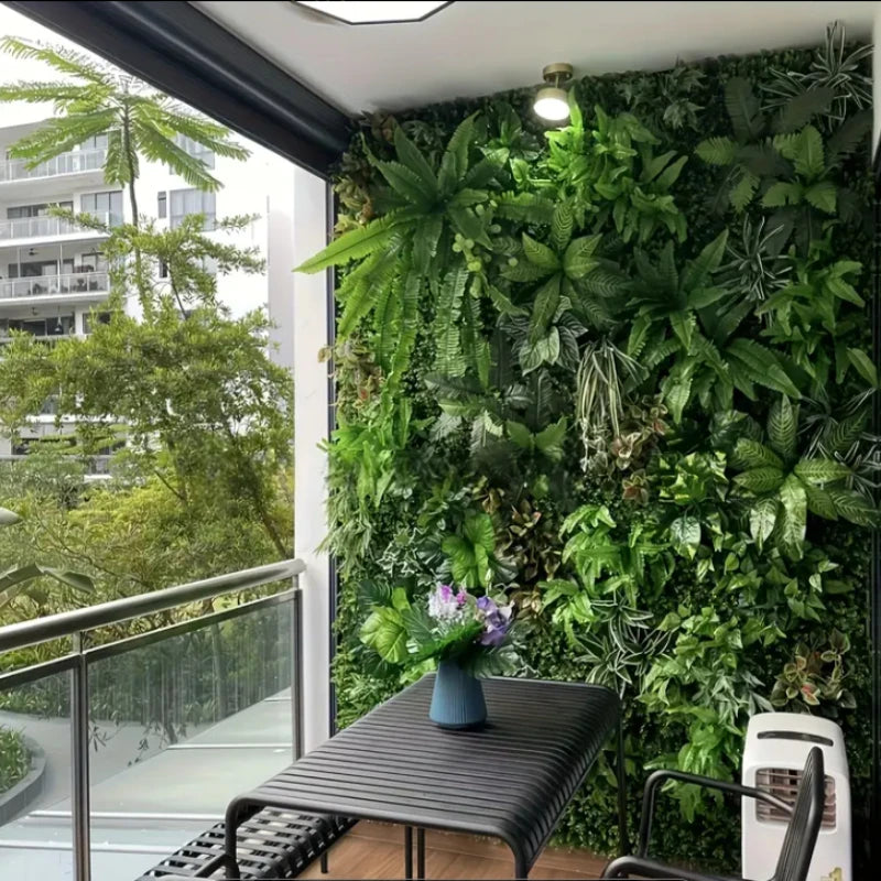 Artificial Boxwood Grass Wall Panels for Indoor Outdoor