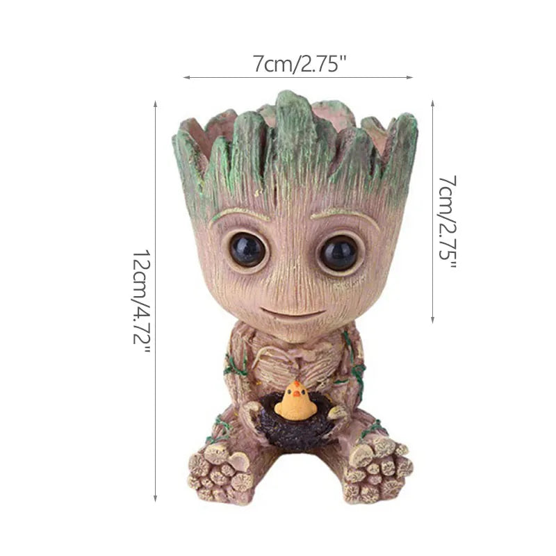 A-5-s Color Groot Tree Man Planter Pot Statue For Home Decor