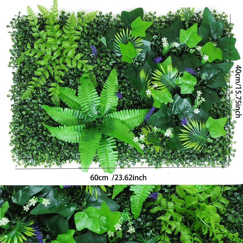 GM-03 Color Artificial Boxwood Grass Wall Panels for Indoor Outdoor