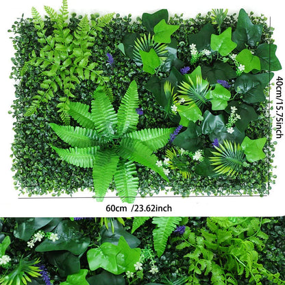 GM-03 Color Artificial Boxwood Grass Wall Panels for Indoor Outdoor