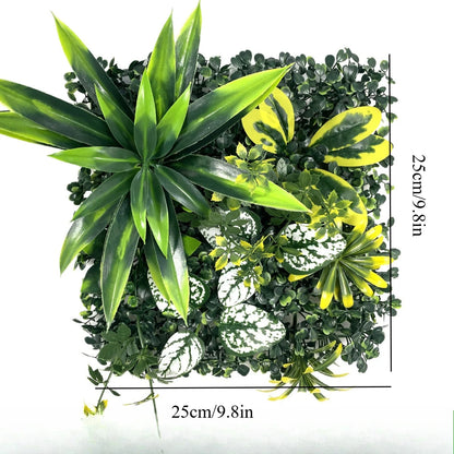 GM-04 Color Artificial Boxwood Grass Wall Panels for Indoor Outdoor