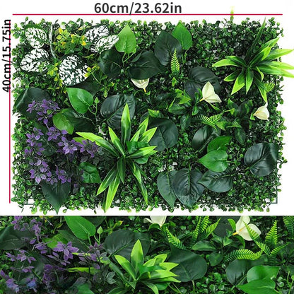 GM-02 Color Artificial Boxwood Grass Wall Panels for Indoor Outdoor