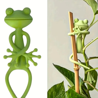 1PC Color Frog Plant Support Clips For Climbing Vines And Stems