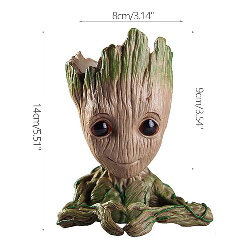 A-2 Color Groot Tree Man Planter Pot Statue For Home Decor