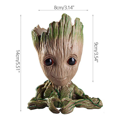 A-2 Color Groot Tree Man Planter Pot Statue For Home Decor
